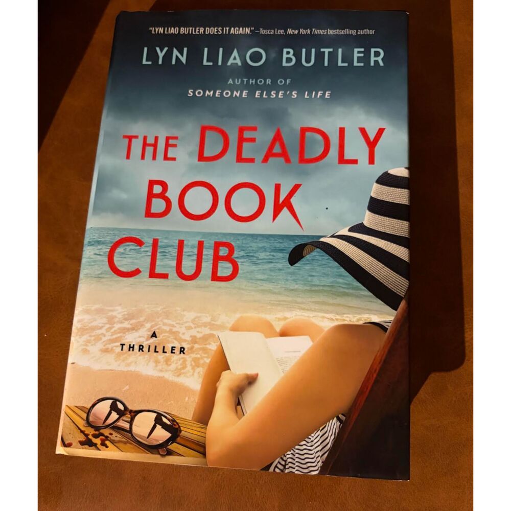 "The Deadly Book Club" Hardback book by Lyn Liao Butler